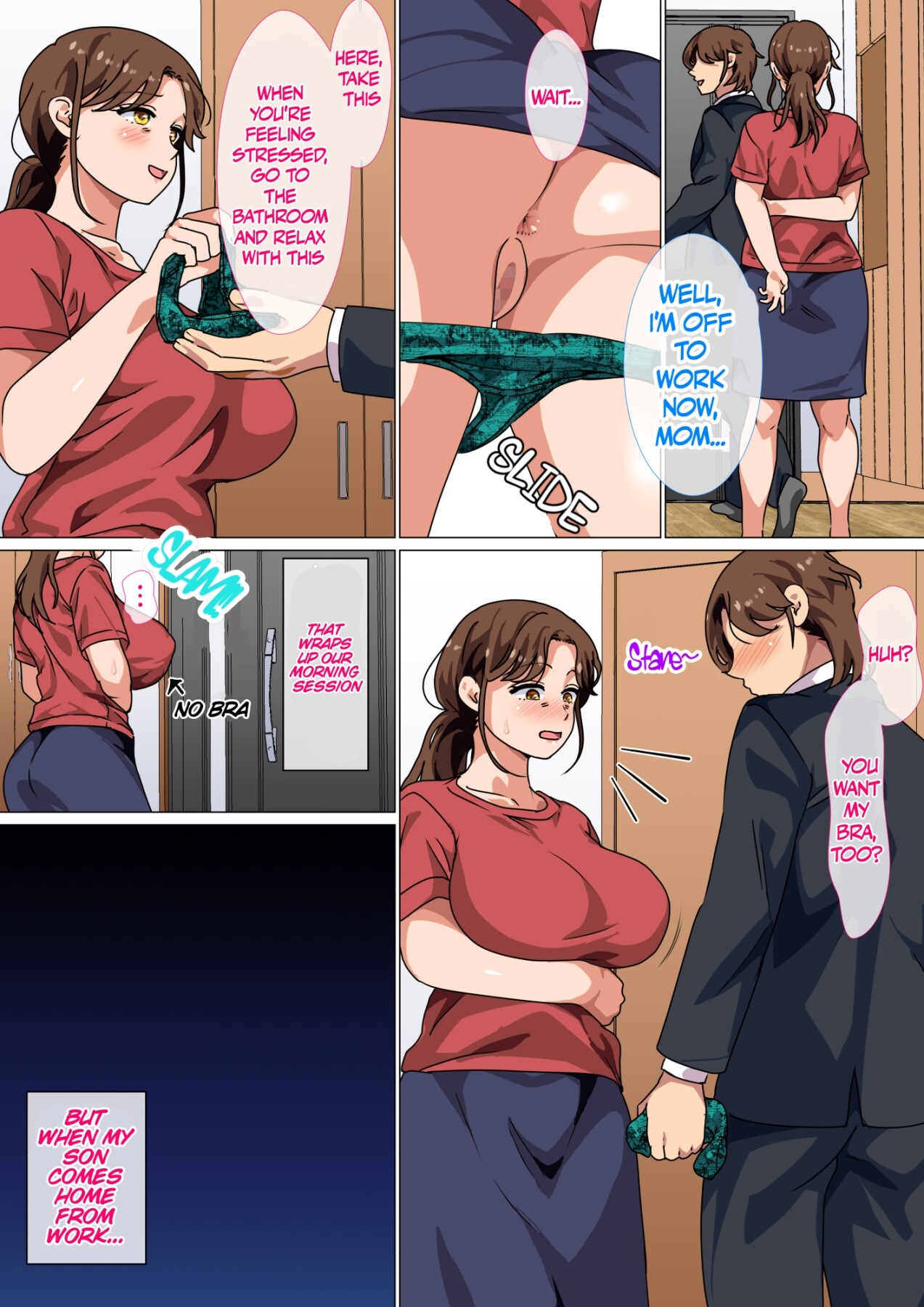 Hentai Manga Comic-It's a Mother's duty to take care of her son's Sexual Needs!-Read-9